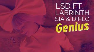 LSD Ft. Sia, Labrinth & Diplo - Genius (Legendado/Tradução)