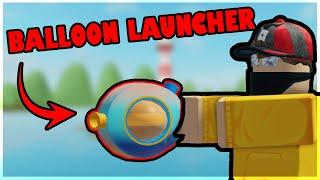 *NEW* WATER BALLOON LAUNCHER IS OP! | ROBLOX: SharkBite