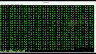 Brace Expansion - Letter Ranges - BASH - Linux