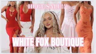 White Fox Boutique Huge Summer Sale Try on Haul | Vacation fashion ootd lookbook Pinterest Inspo