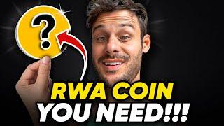 This “RWA COIN” is the Only Crypto You NEED!! Epic News IMMINENT!!