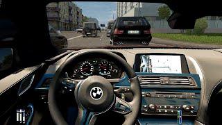 City Car Driving - BMW M6 Gran Coupe - Street Racing