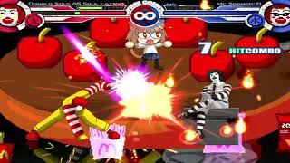 Mugen Battle: Donald Solo a5 Soul Lastest Vs. Mc Spamer-R (v2.0) [Both 1p]