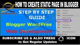 How to Add Static Pages to Website Tutorials by Infopalacess In HD 1080p