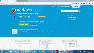 طريقة تحميل sqlite manager واضافته الى ملحق الفايرفوكس