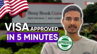 US F1 Visa Interview Experience | Mumbai Consulate | Stony Brook University