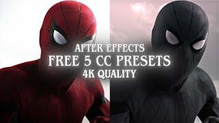 After Effects 4K Quality CC Free | High Quality CC Preset Free