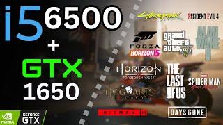 i5 6500 + GTX 1650 Tested in 14 Games (2024) | 1080p