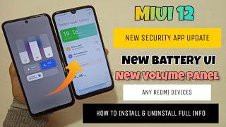 OFFICIAL - MIUI 12 New Battery Ui & Volume Panel | More New Features | Install Now 