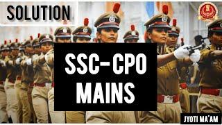 SSC CPO MAINS 2024 PRACTICE PART (2)