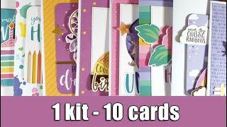 1 kit - 10 cards | Spellbinders February 2020