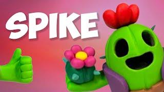 Making Spike from BRAWL STARS with polymer clay / Tutorial / Fimo