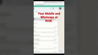 Be vigilant when using Whatsapp | #shorts