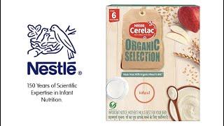 Nestlé CERELAC Organic Selection Wheat Cereal For the Babies of Age 6 to 12 Months