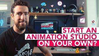 Starting an animation studio on your own vs with a business partner