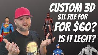 Get a Custom 3D PRINT for $60? Is it a SCAM?