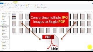 How to convert jpg images to PDF without Software in Windows 7 8 10