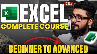 Advance Excel Tutorial For Beginners | Complete Microsoft Excel Full Course