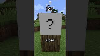 Guess the Minecraft block in 60 seconds 65