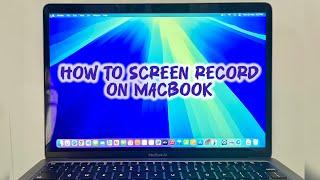 How to screen record on MacBook .                                 #macbook #screenrecording @Apple