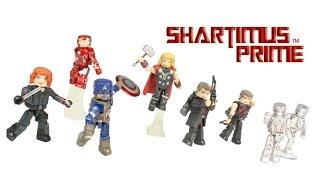 Marvel's Avengers Age of Ultron Marvel Minimates Diamond Select Toys Movie Action Figure Review