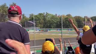 Verstappen - Hamilton crash from grandstands - Monza F1 GP 2021