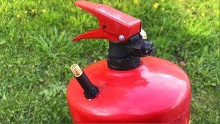 Super homemade fire extinguisher !!! Firefighters in SHOCK !!!