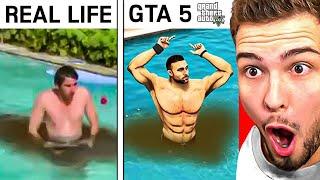 GTA 5 vs. REAL LIFE CHALLENGE 