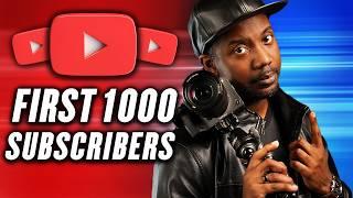 EXACTLY How to Get 1000 Subscribers on YouTube in 2025