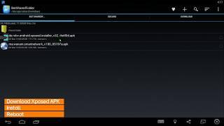 Install Xposed and module Android APK step by step