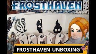 Frosthaven Unboxing: Default Organizer better than 3rd party?