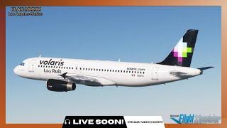 VOLARIS OPS | KLAX-MMMM | FENIX AIRBUS A320IAE