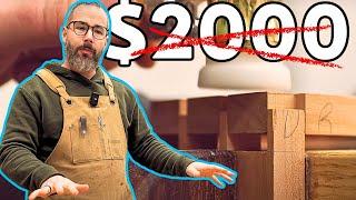 Why Money Can't Buy This Woodworking Project (Gift for a Pastor)