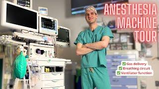 Full tour of the anesthesia machine