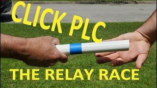 Learn PLC programming with the CLICK. (Click 7). The relay race.