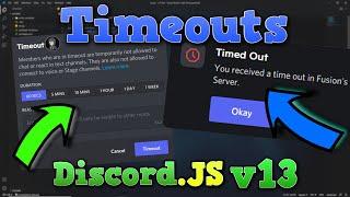 [NEW] How Make a TIMEOUT Command for a Discord Bot || Discord.JS v13 2022