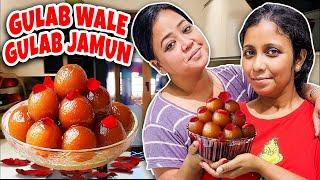 Gulab Ke Phool Se Banae Gulab Jamun | Bharti Singh | Haarsh Limbachiyaa | Golla