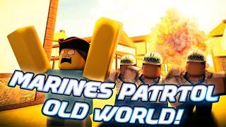 Marines patrol the old world! - Blox Fruits