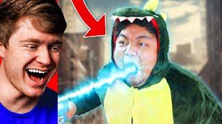 Is This GODZILLA in REAL LIFE!? (Reaction)