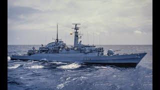 Royal Navy "Seaman Operators" job roles filmed onboard HMS Alacrity (F174) Type 21 Frigate 1980