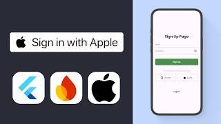 Apple SignIn With Firebase Auth - Flutter Auth Tutorial