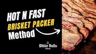 HOT N FAST BRISKET ON A PELLET GRILL [6-8 HOURS]