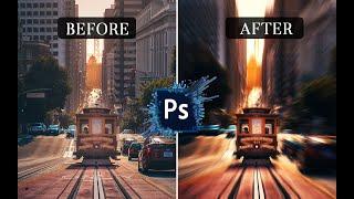 SPEED Effect in Photoshop in Just One Minute | Photoshop Tutorial