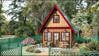 4 x 4 M | Small House Design Living Off Grid