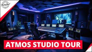 Dolby Atmos Studio Tour | Monolith, SVS, Dirac Live, Universal Audio, Focal | Atmos Mixing Setup