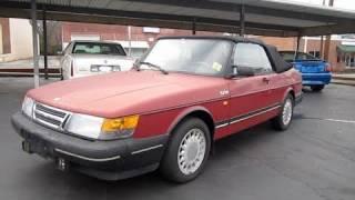 1988 Saab 900 Turbo Convertible, Start Up, Exhaust, and In Depth Tour