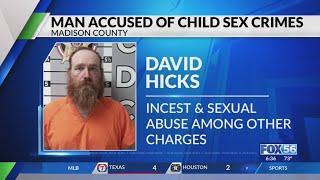 Berea man accused of incest, rape of child