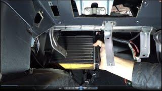 Замена радиатора печки авто с кондиционером на Chevrolet Niva 4х4 Шевроле Нива 2016 года 2часть