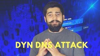 Dyn DNS DDOS Attack explained