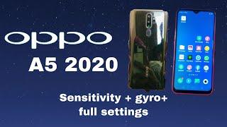 Oppo A5 2020 pubg sensitivity | full gyro and scope settings | graphics